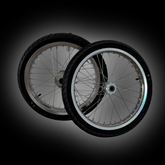 Light Bee/Eride Supermoto Wheel Set