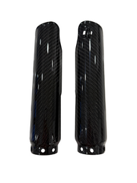 LBX Fork Guards Pair — Carbon Fiber
