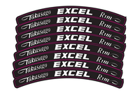 FULLY CUSTOMIZABLE Excel Rim Stickers