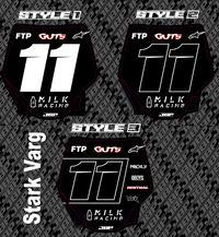 Stark Varg Front Plate Decals