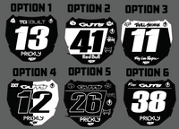 Charge Graphics ODI Plate Decal