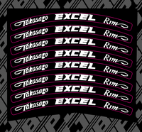Excel Wheel Decals