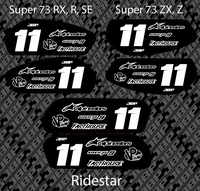 Super 73/Ridestar Battery Decals